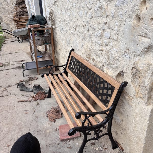Rénovation banc
